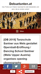 Mobile Screenshot of debuetanten.at